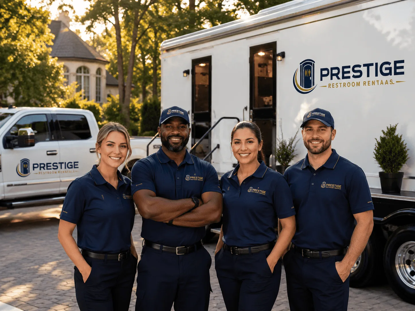 Trusted Luxury Portable Restrooms company in Harper, WV